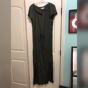 Olive Green Dress